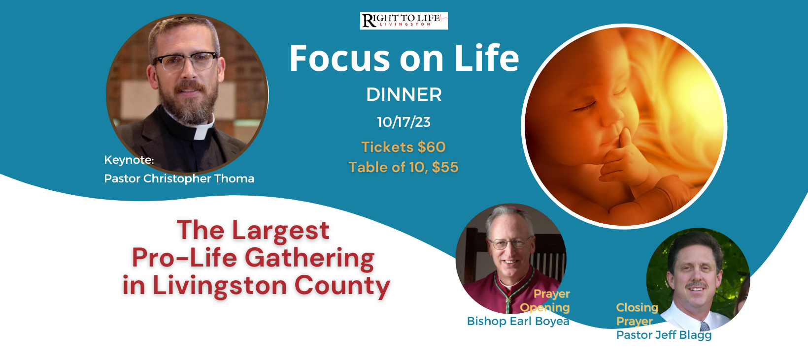 Focus On Life Dinner Right To Life Livingston